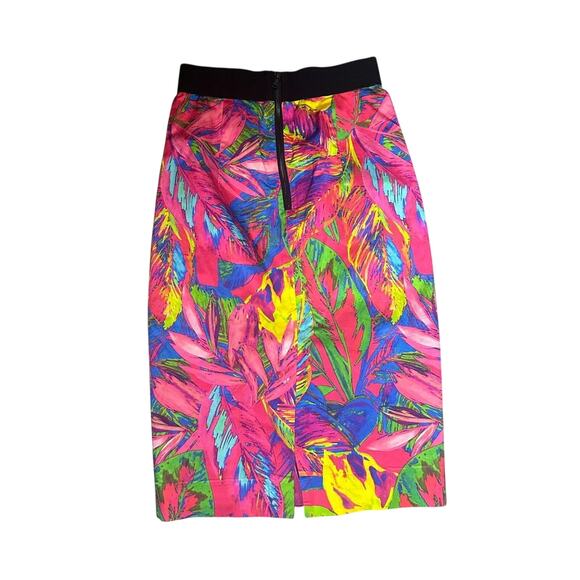 Milly Tropical Print Skirt Colorful - Picture 2 of 5